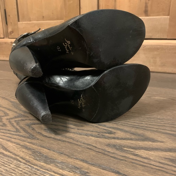 Arnold Churgin | Black Leather Boots - Picture 7 of 7